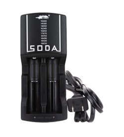 Chargeur d'Accu Efest Soda Dual Battery Charger