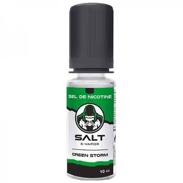 Sel de Nicotine Salt E-Vapor Green Storm
