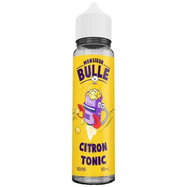 E-Liquide Monsieur Bulle Citron Tonic 50mL