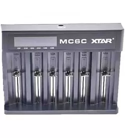 Chargeur d'Accus Xtar MC6C Light