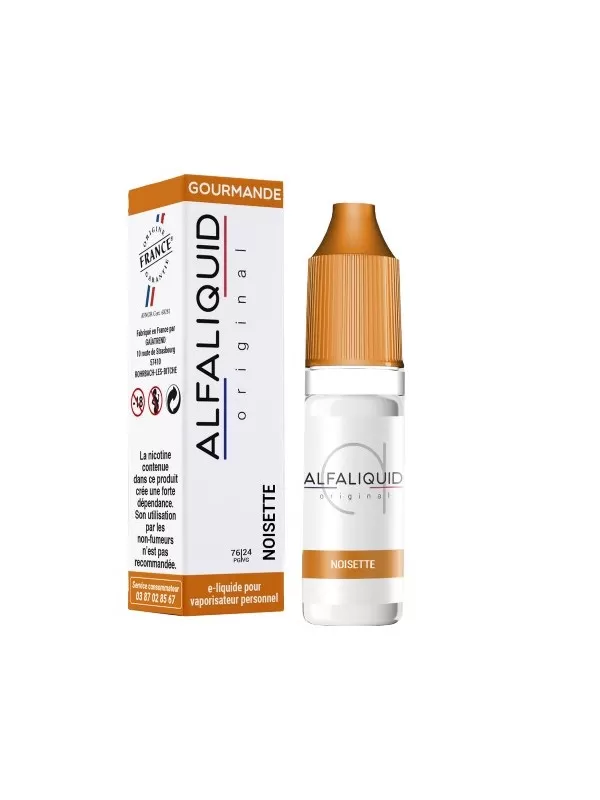 E-Liquide Alfaliquid Noisette