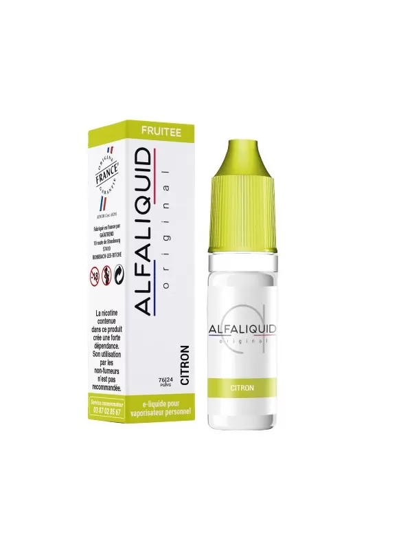 E-Liquide Alfaliquid Citron