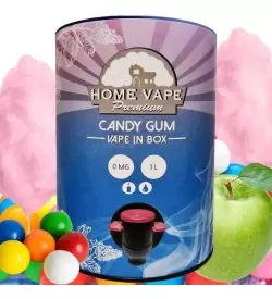 Vape In Box Home Vape Candy Gum 1L
