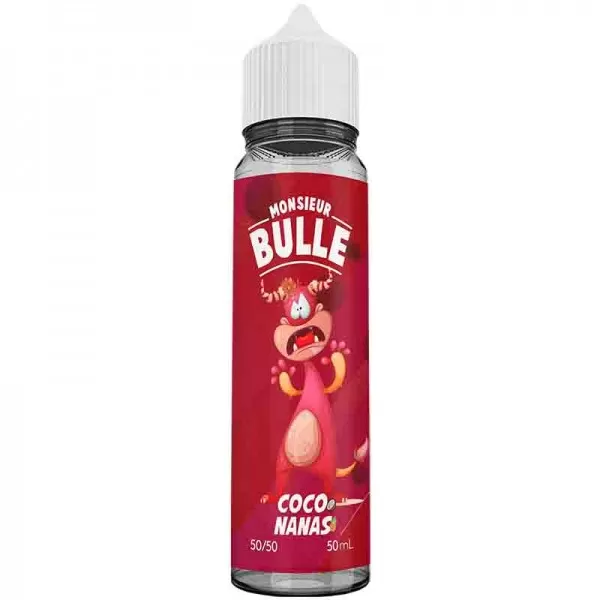 E-Liquide Monsieur Bulle Coco Nanas 50mL